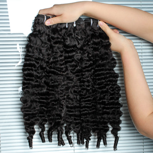 15A Burmese Curly Human Hair Bundles Deals 30 inch Vietnamese Raw Human Virgin Hair Weave Bundle Ocean Spiral Curly Hair Bundles