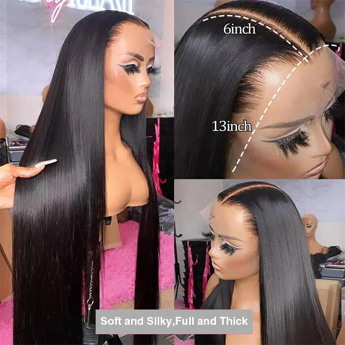 30 40 Inch 100% Cuticle Aligned Raw Unprocessed Human Hair Wigs 13x6 Bone Straight Glueless Lace Front Vietnamese Brazilian Wig