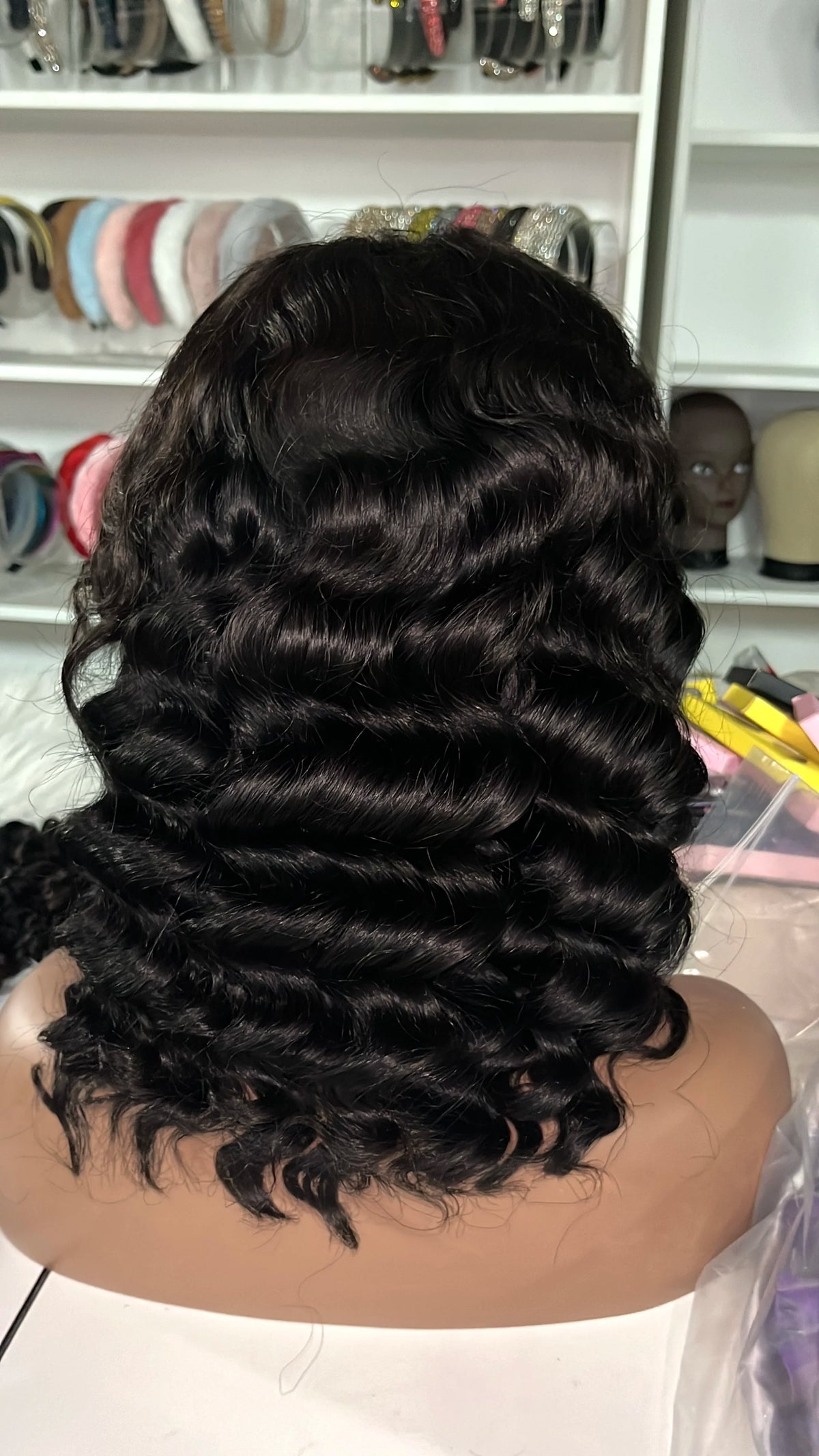 Raw Burmese Deep Curly Wave Human Hair Wigs 13x6 Glueless Full HD Lace Front Wig Natural Frontal Virgin 13x4 Lace Frontal Wig