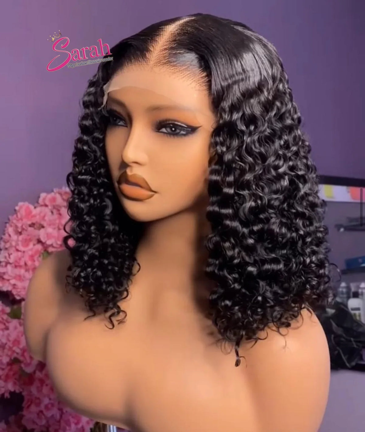 Raw Burmese Deep Curly Wave Human Hair Wigs 13x6 Glueless Full HD Lace Front Wig Natural Frontal Virgin 13x4 Lace Frontal Wig