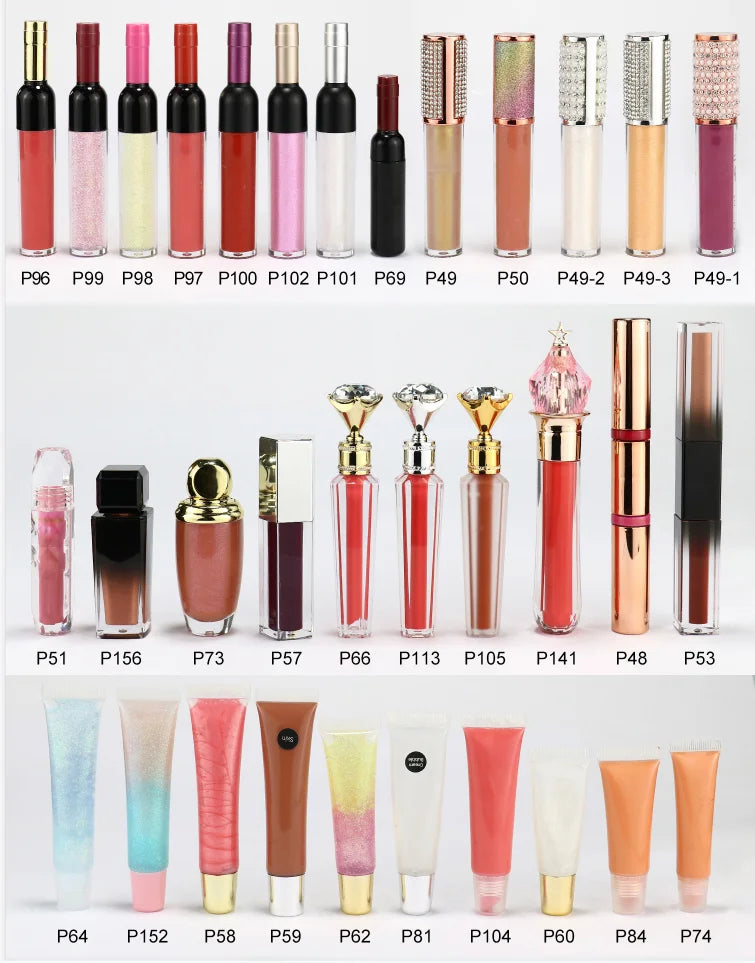 Customize your own brand, customize your favorite lip gloss, lipstick Makeup Items make name stickers
