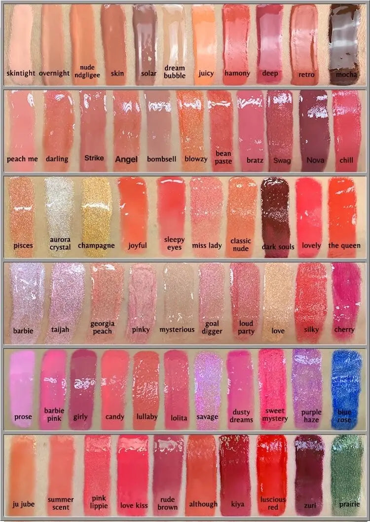 Customize your own brand, customize your favorite lip gloss, lipstick Makeup Items make name stickers