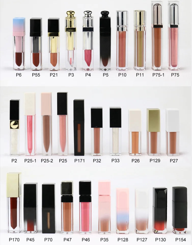 Customize your own brand, customize your favorite lip gloss, lipstick Makeup Items make name stickers
