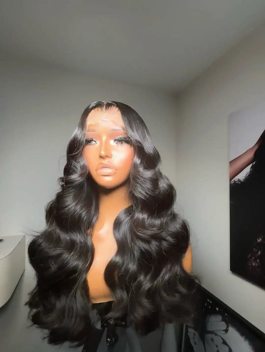 Raw Burmese Deep Curly Wave Human Hair Wigs 13x6 Glueless Full HD Lace Front Wig Natural Frontal Virgin 13x4 Lace Frontal Wig