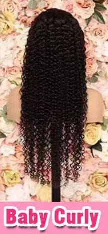 Raw Burmese Deep Curly Wave Human Hair Wigs 13x6 Glueless Full HD Lace Front Wig Natural Frontal Virgin 13x4 Lace Frontal Wig