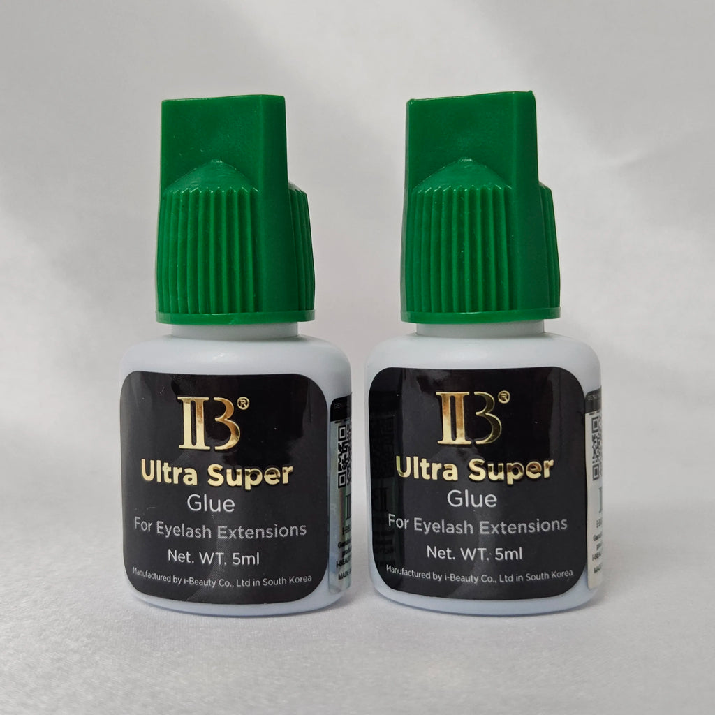 20 Bottles Black False Lashes Adhesive Korea IB Ultra Super Glue Individual Fast Drying Long Retention Eyelash Extensions Glue