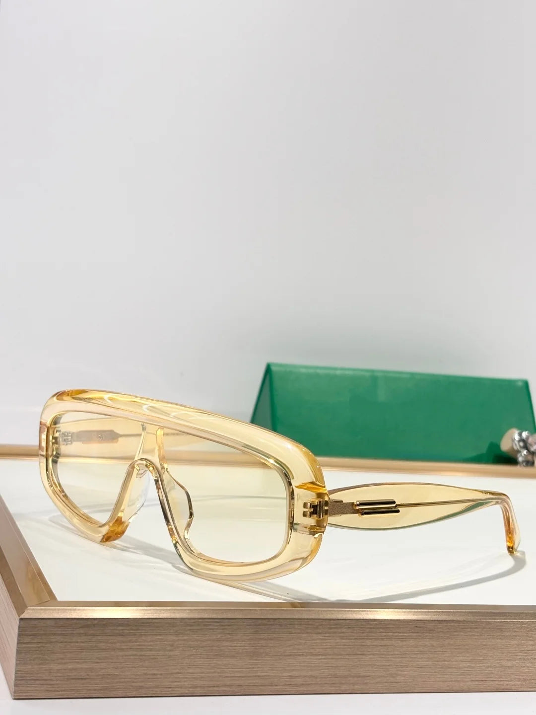1281S Oversized Sunglasses Integration Acetate Eyeglass Frames UV400 Fashion Top Quality Unisex Driving Travel Fishing Party