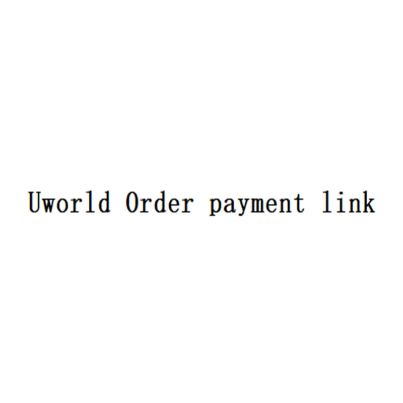 Uworld  Order reissue, payment link