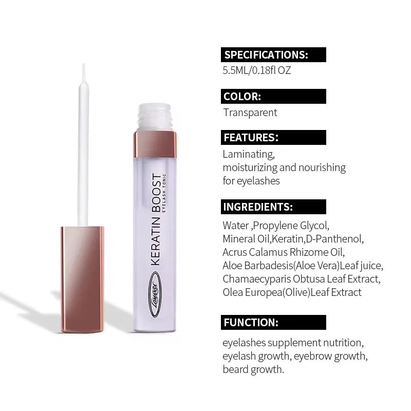15 Bottles Lomansa 6ml Lash Lifting Keratin Boost For Eyelash Perming Korea Nutrient Solution Protects Strengthens Eyelash