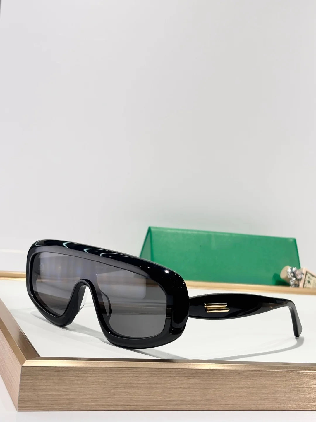 1281S Oversized Sunglasses Integration Acetate Eyeglass Frames UV400 Fashion Top Quality Unisex Driving Travel Fishing Party