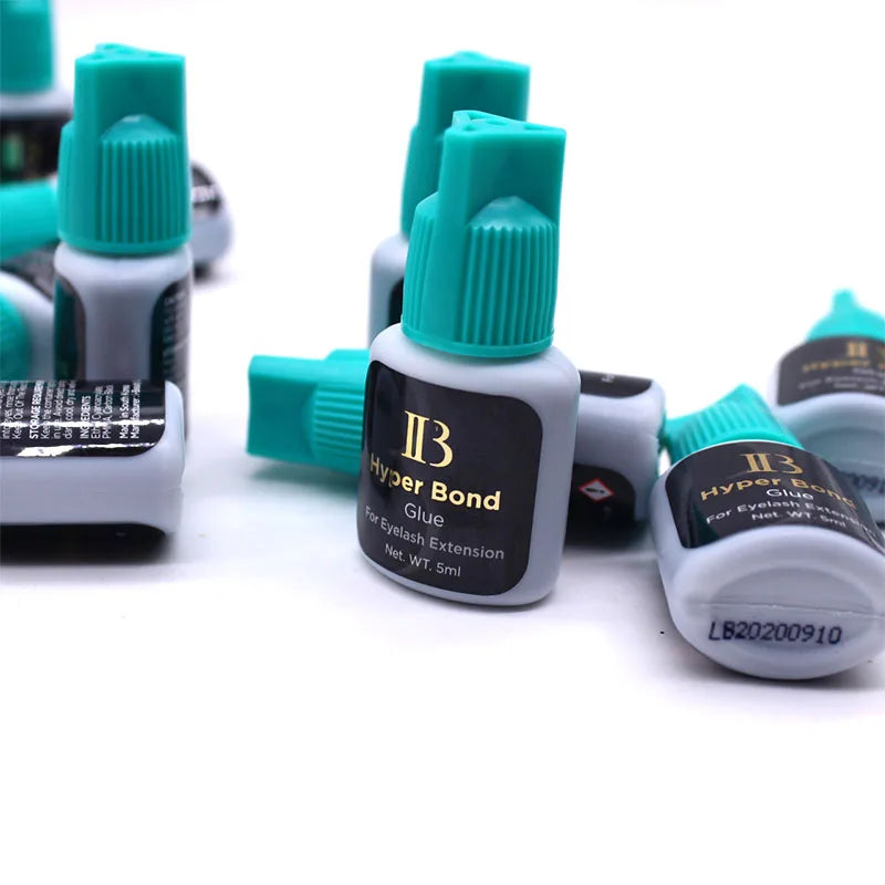 20 Bottles IBeauty Hyper Bond Cyan Cap 5ml 0.5Sec for Eyelash Extensions Glue Makeup Tools Korea Beauty Health Shop Quick Drying