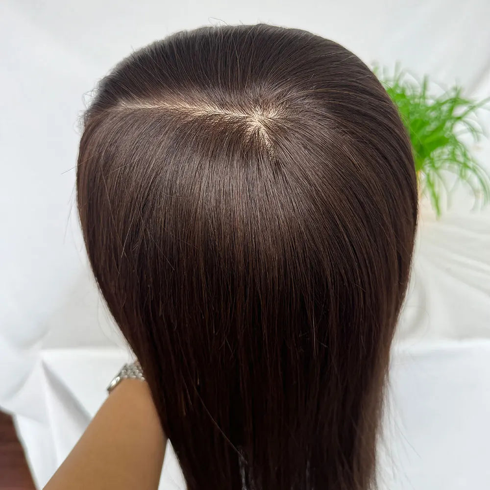 Silk Base Full Lace Wigs Silky Straight Human Hair Silk Top Lace Wigs Pre Plucked 150% Destiny Durable Full Head Whole Lace Wigs