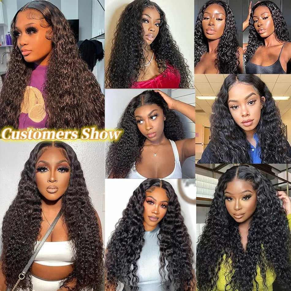 Loose Deep Wave 13x6 Hd Lace Front Human Hair Wig For Women Raw Indian 5x5 Glueless Wig Human Hair Wigs On Clearance Sale
