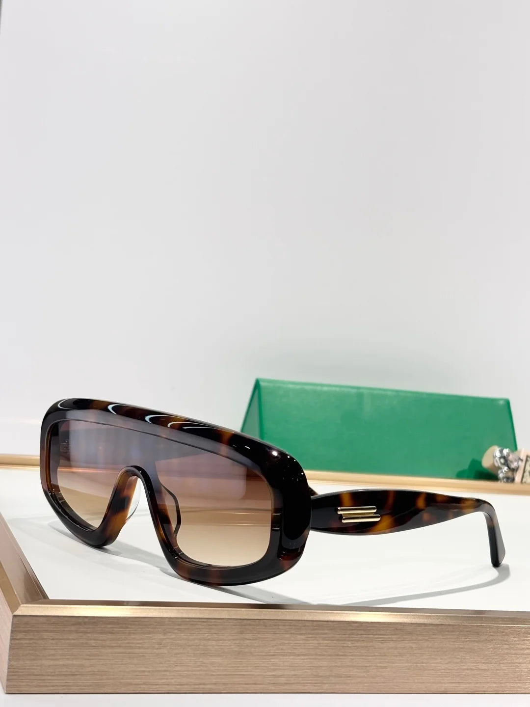 1281S Oversized Sunglasses Integration Acetate Eyeglass Frames UV400 Fashion Top Quality Unisex Driving Travel Fishing Party