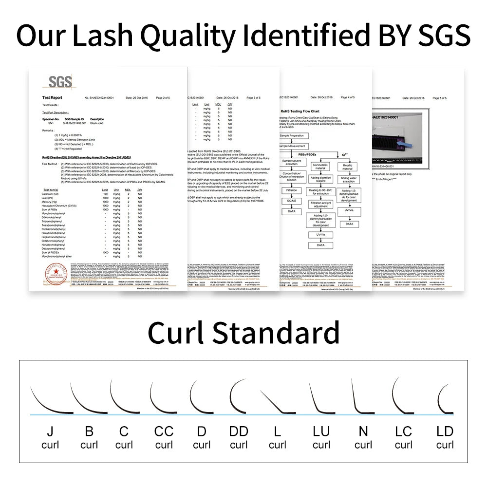 NAGARAKU Eyelash Extension Makeup Cilios 50 Cases/lot 16 Rows/case 7~15 Mix Individual Eyelash Natural Synthetic Mink Lashes
