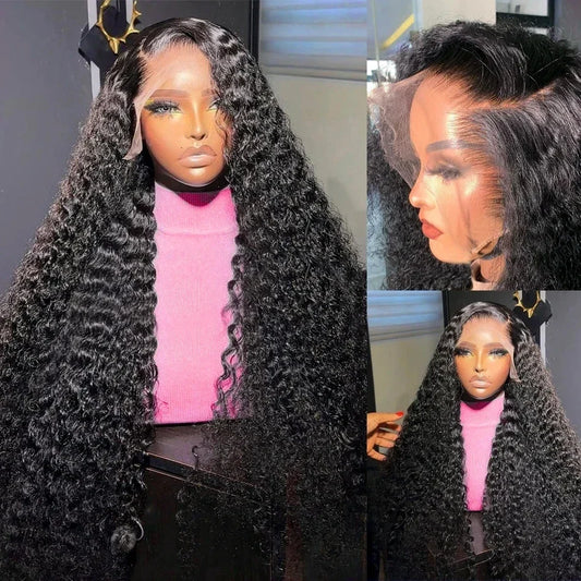 Silkwave 30 40 Inch Deep Wave 13x6 HD Lace Front Human Hair Wig Loose Water Curly 13x4 Lace Frontal Wig Human Hair For Women