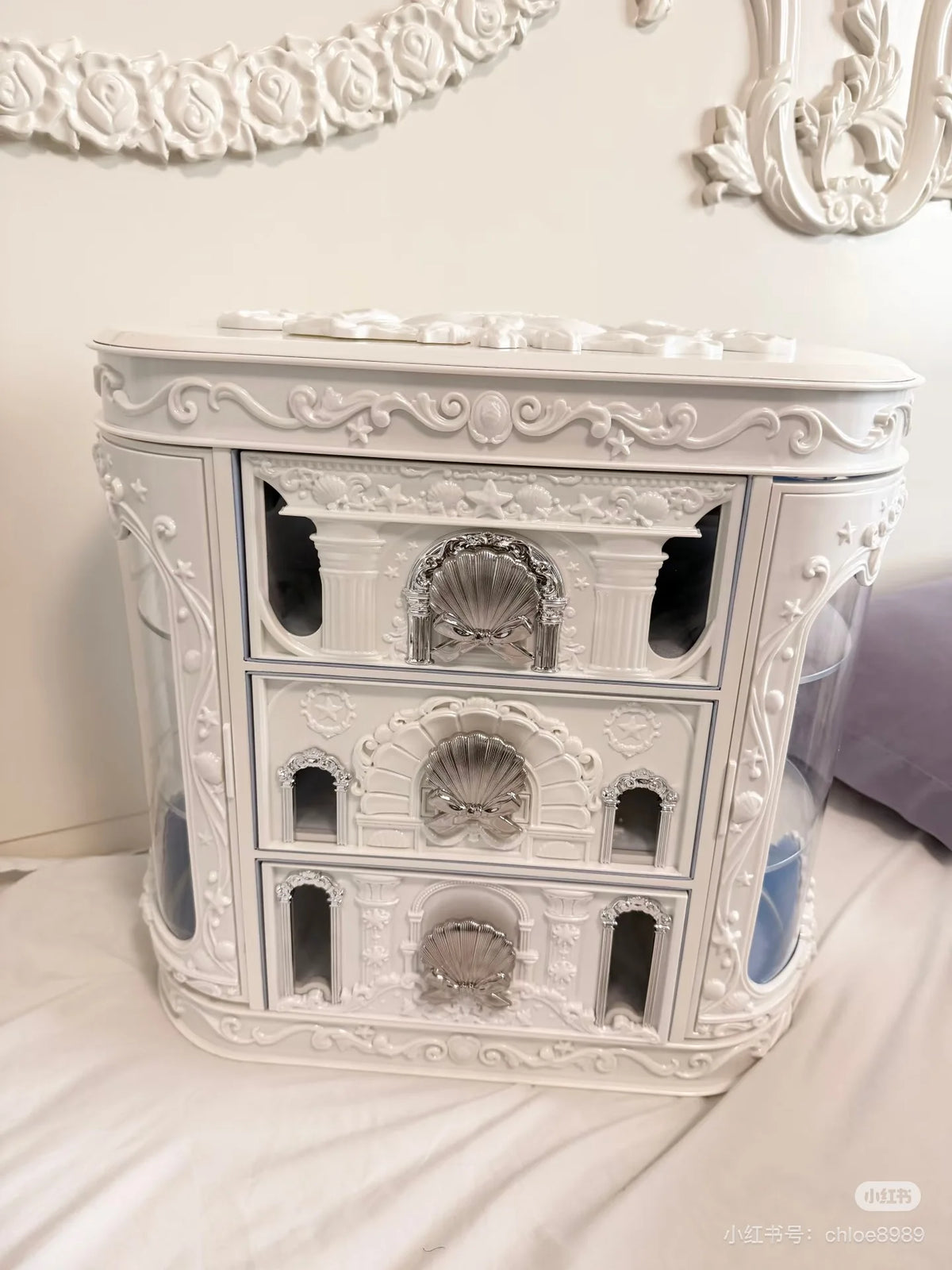 Flower Knows Sweetie Bear Allin Large Gift Box Products Storage Cabinet Cosmetics Storage Box Without Makeup