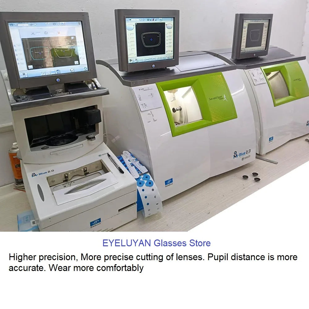 EYELUYAN High-quality Widest Field Progressive Lens Thinner Super Tough Prescription Lenses Free Form Multifocal Aspheric Lens