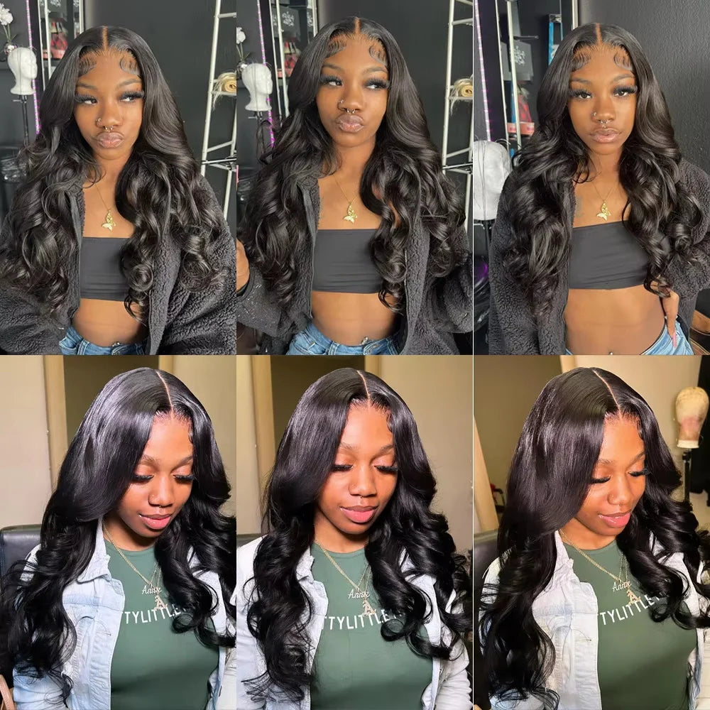 Body Wave Bundles With Closure Human Hair with 4x4/5x5 Lace Closure Hair Extension 3/4 Bundles With Closure 3-5 Days Delivery