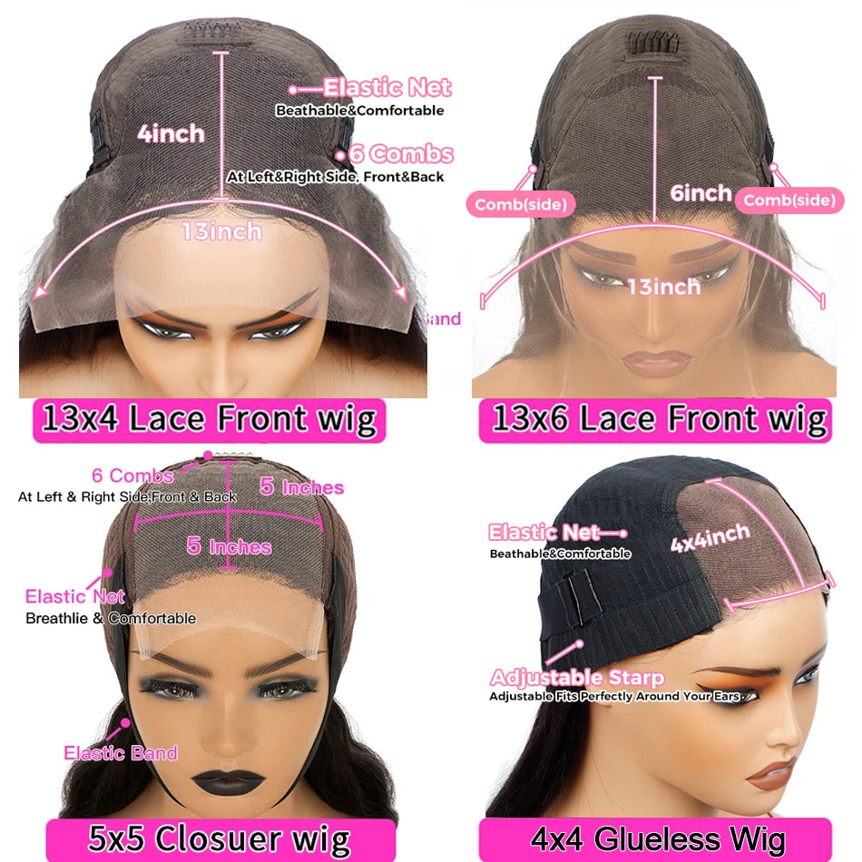 Loose Deep Wave 13x6 Hd Lace Front Human Hair Wig For Women Raw Indian 5x5 Glueless Wig Human Hair Wigs On Clearance Sale