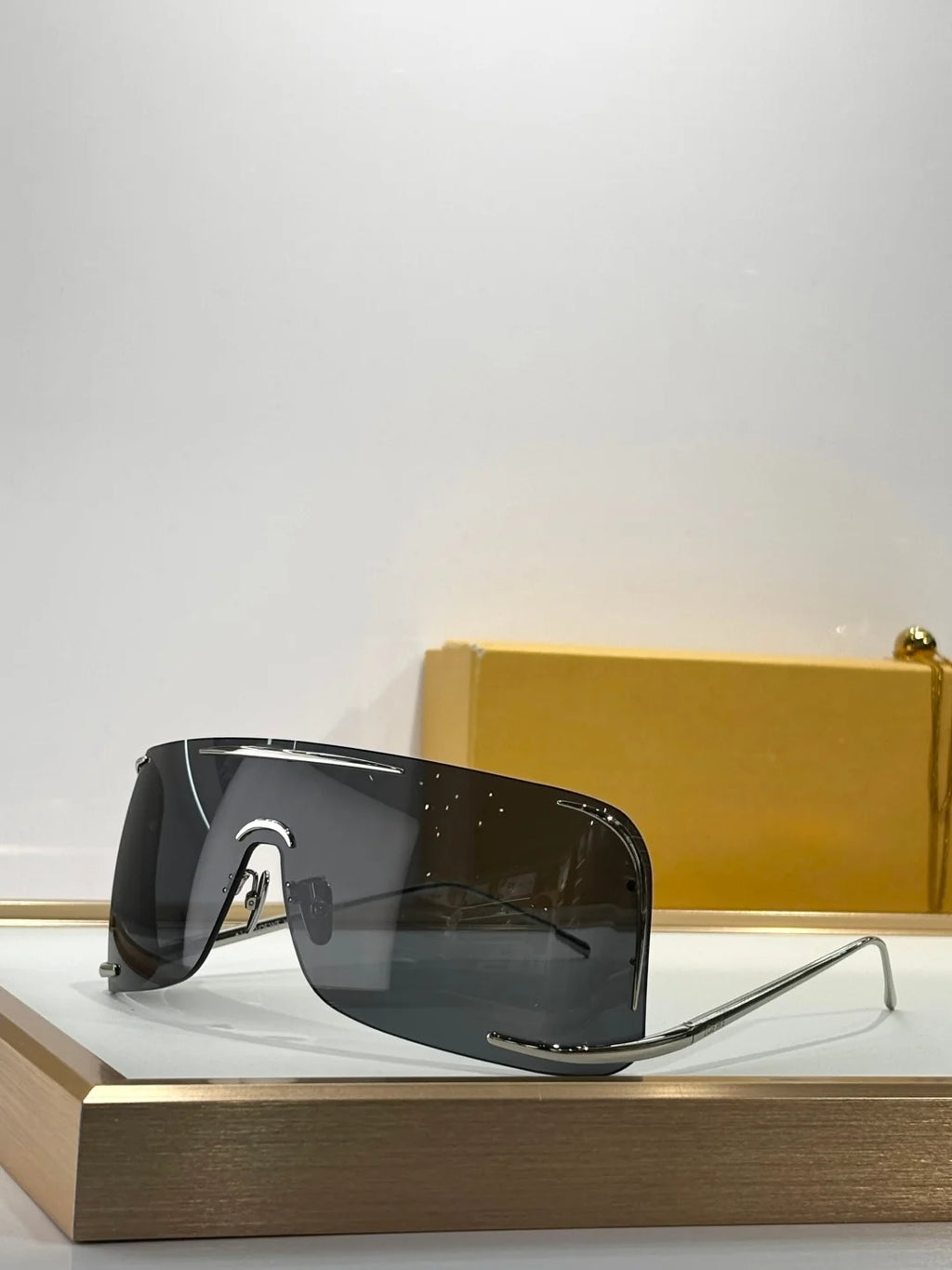 Alloy Big Frame Sunglasses for Men and Women High Quality New Fashion Brand Designer Retro UV400 Outdoor Eyeglasses