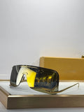 Alloy Big Frame Sunglasses for Men and Women High Quality New Fashion Brand Designer Retro UV400 Outdoor Eyeglasses